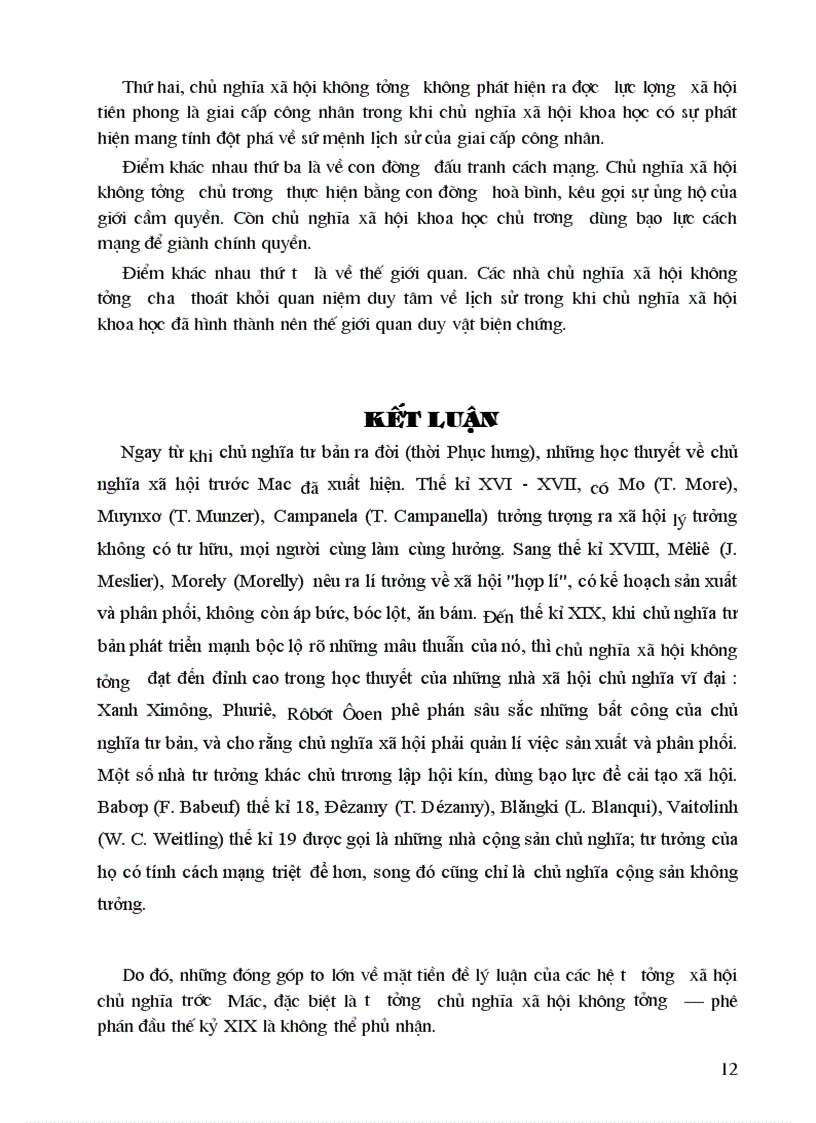 image for page Mô hình xã hội chủ nghĩa trong tư tưởng các nhà phê phán đầu thế kỷ XIX và sự khác biệt so với mô hình chủ nghĩa xã hội khoa học