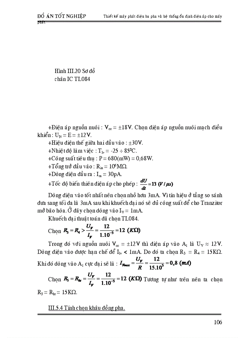 image for page Thiết kế máy phát điện ba pha và hệ thống ổn định điện áp cho máy phát 1
