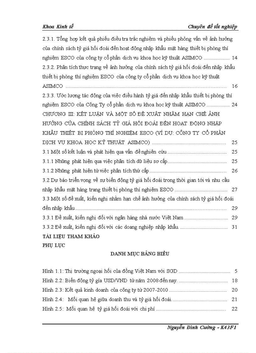 image for page Phân tích ảnh hưởng của tỷ gia hối đoái đến hoạt động nhập khẩu thiết bị phòng thí nghiệm ESCO từ thị trường Singapo lấy ví dụ Công ty cổ phần dịch vụ khoa học kỹ thuật ASIMCO 1