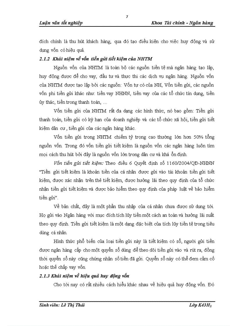 image for page Hiệu quả huy động tiền gửi tiết kiệm của NHNo PTNT chi nhánh Bắc Vĩnh Yên tỉnh Vĩnh Phúc 1