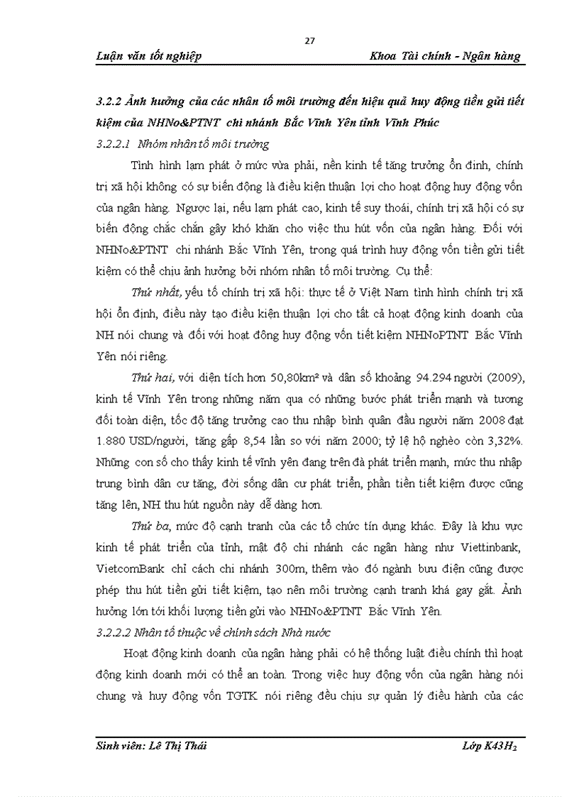 image for page Hiệu quả huy động tiền gửi tiết kiệm của NHNo PTNT chi nhánh Bắc Vĩnh Yên tỉnh Vĩnh Phúc 1