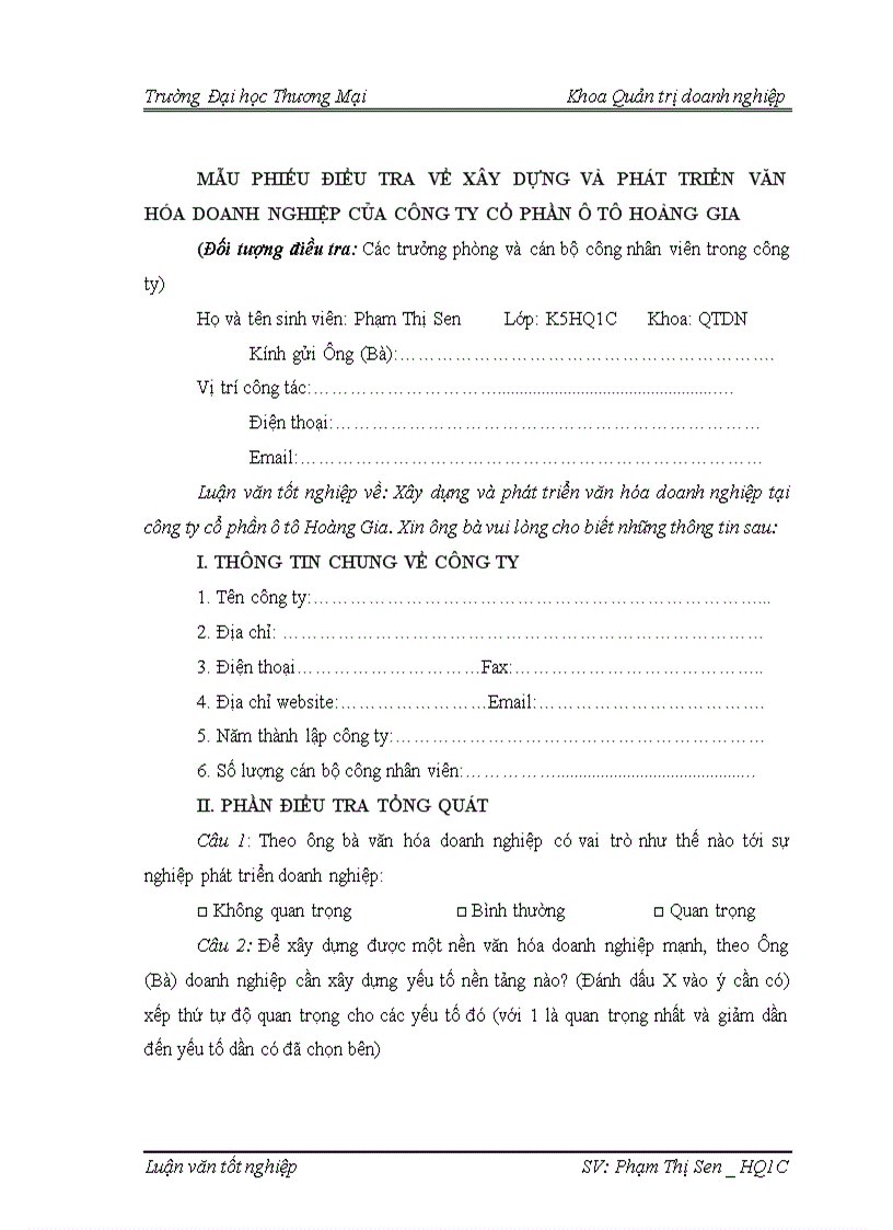 image for page Xây dựng và phát triển văn hóa doanh nghiệp của công ty cổ phần ô tô Hoàng Gia 1