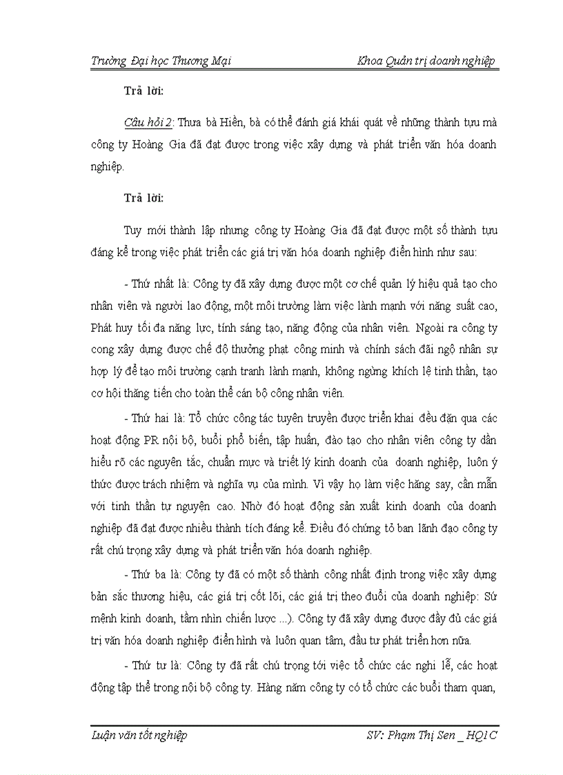 image for page Xây dựng và phát triển văn hóa doanh nghiệp của công ty cổ phần ô tô Hoàng Gia 1