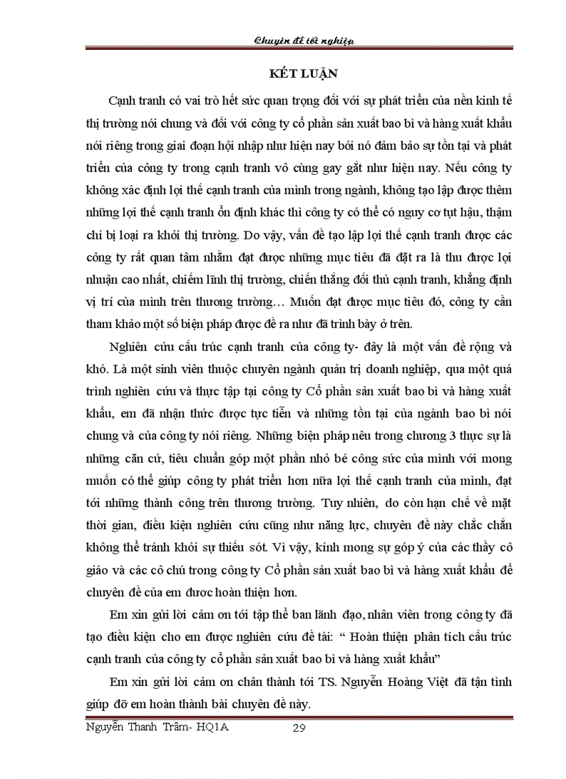 image for page Hoàn thiện phân tích cấu trúc cạnh tranh của công ty cổ phần sản xuất bao bì và hàng xuất khẩu 1