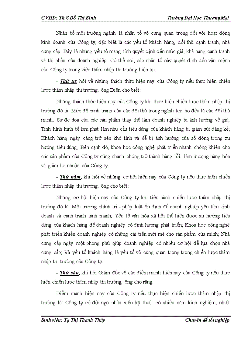 image for page Phân tích TOWS chiến lược thâm nhập thị trường của Công ty TNHH đầu tư phát triển Trung Anh tại Hà Nội 1