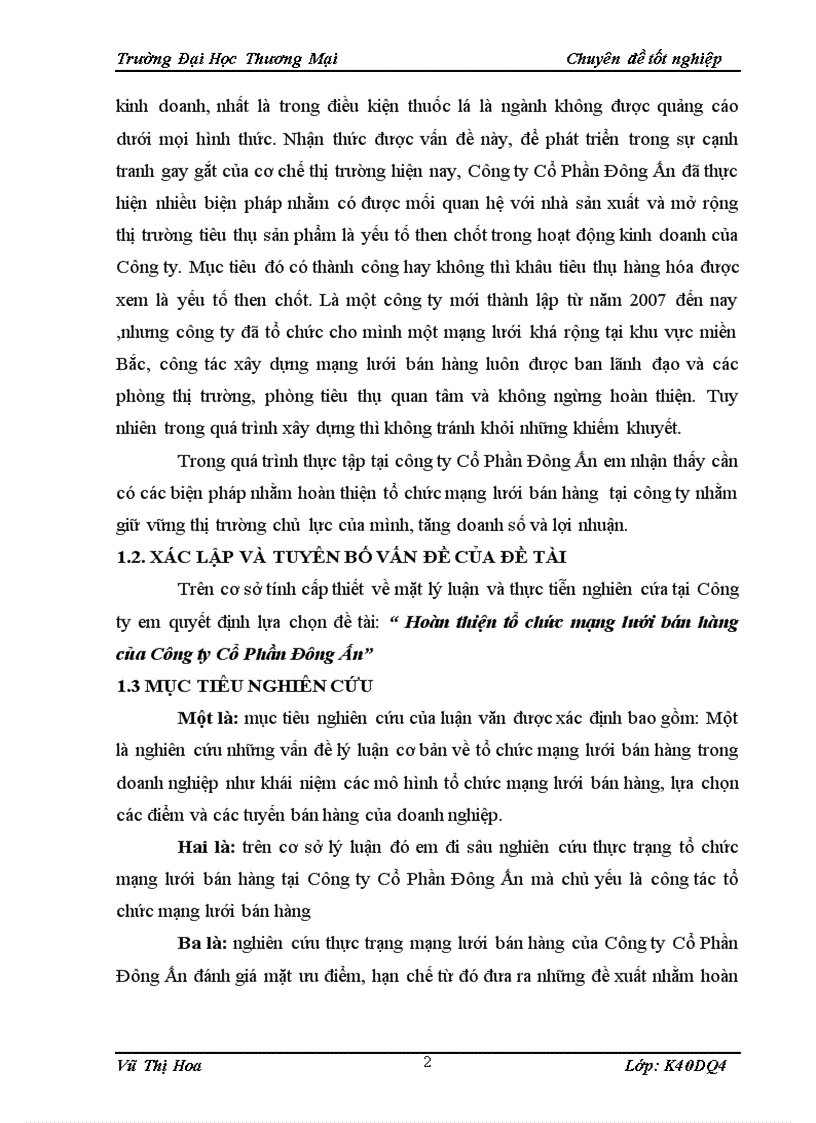 image for page Hoàn thiện tổ chức mạng lưới bán hàng của Công ty Cổ Phần Đông Ấn