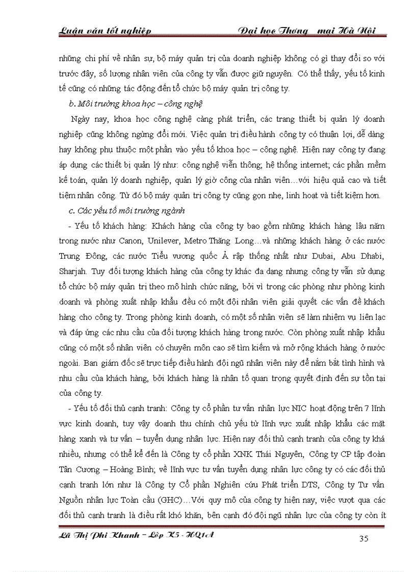 image for page Hoàn thiện tổ chức bộ máy quản trị công ty cổ phần tư vấn nhân lực NIC 1