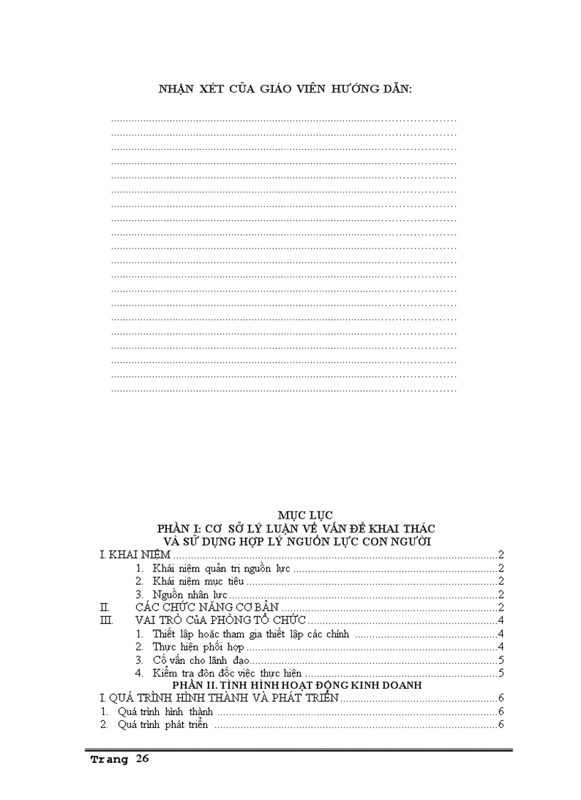 image for page Vấn đề khai thác và sử dụng hợp lý nguồn lực con người tại Công ty Đầu Tư Phát Triển nhà Đà Nẵng