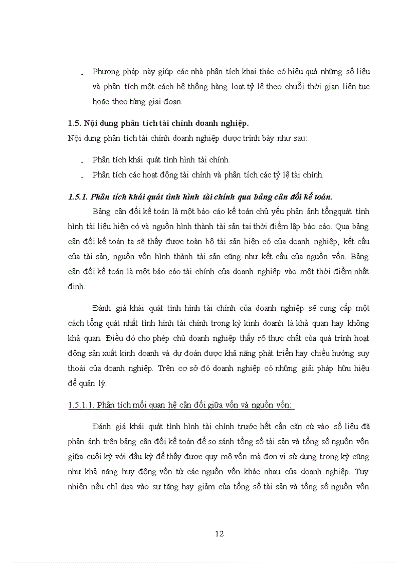 image for page Phân tích tình hình tài chính tại công ty cổ phần vật liệu xây dựng sông đáy
