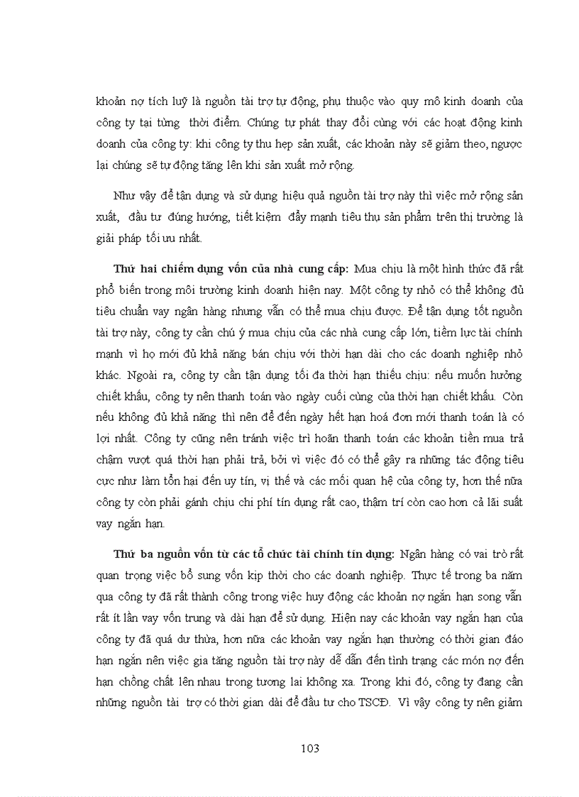 image for page Phân tích tình hình tài chính tại công ty cổ phần vật liệu xây dựng sông đáy