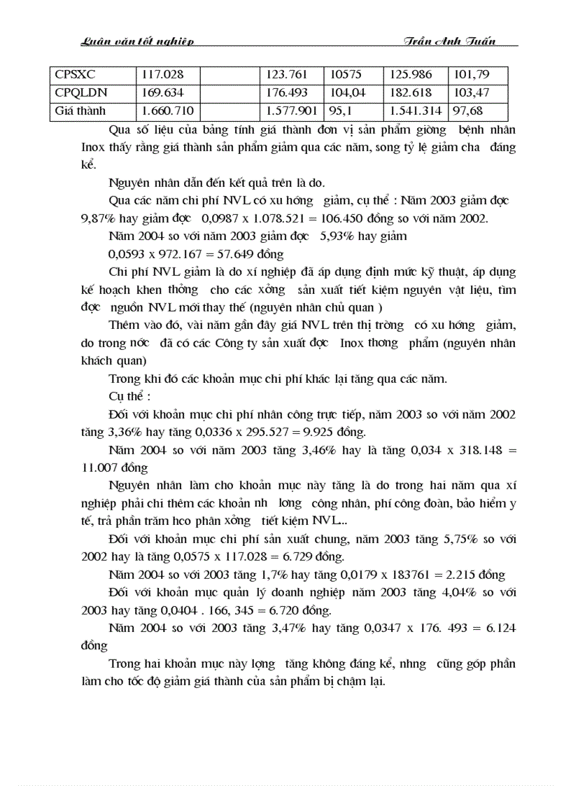 image for page Phương hướng và biện pháp quản lý chi phí và giá thành sản phẩm ở Xí nghiệ Thiết bị Y tế 130 Bộ Quốc phòng