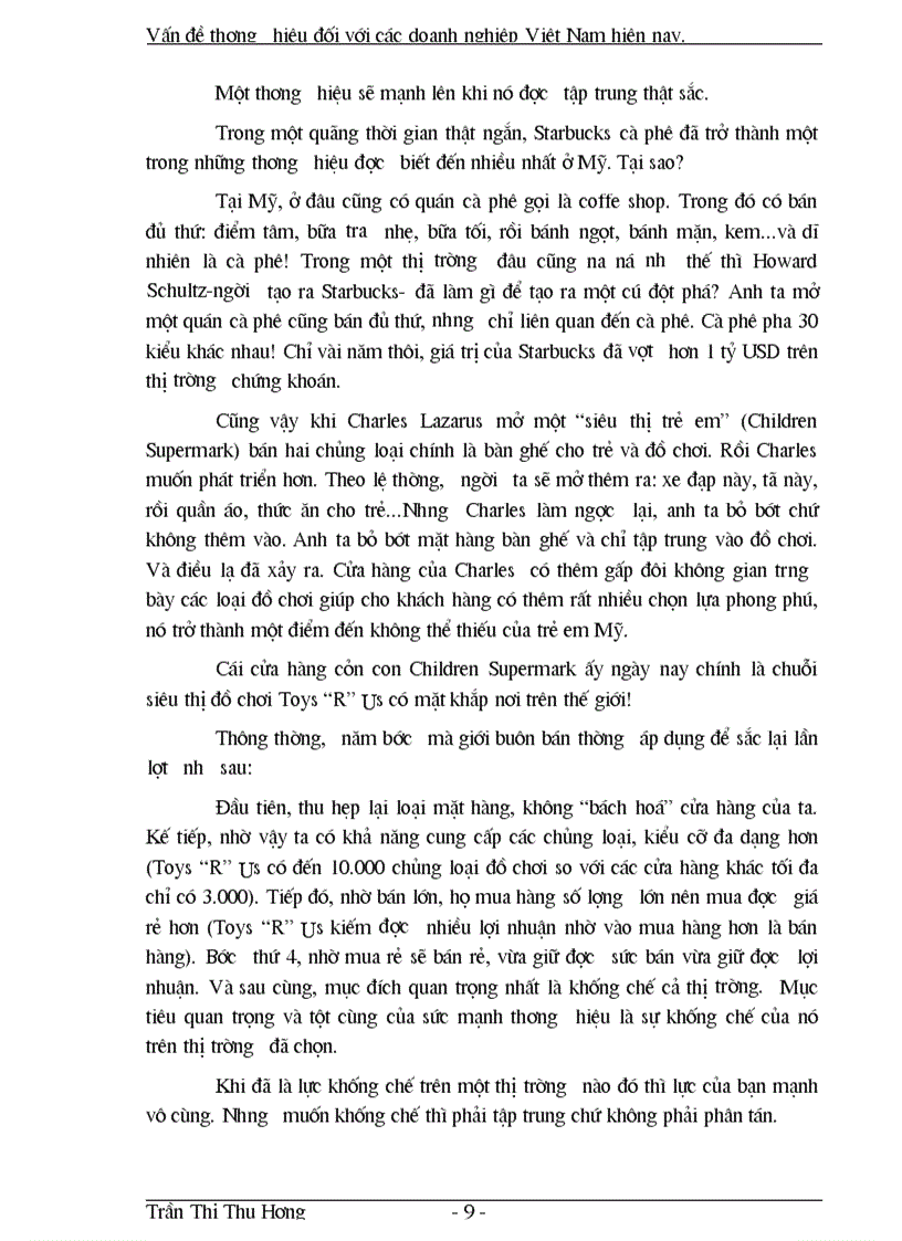 image for page Vấn đề thương hiệu đối với các doanh nghiệp Việt Nam hiện nay 1