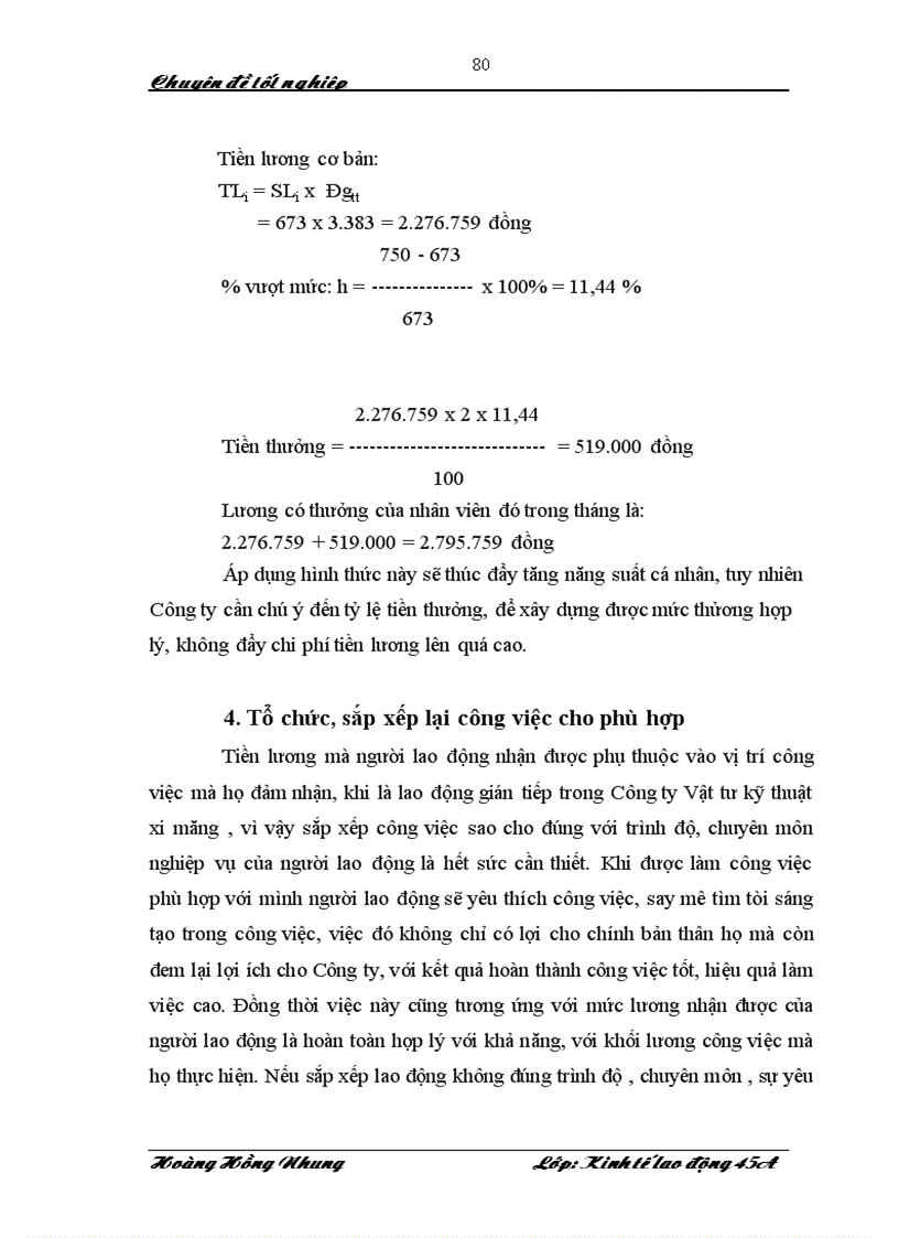 image for page Một số vấn đề về thực trạng công tác trả lương tại công ty Vật tư kỹ thuật xi măng