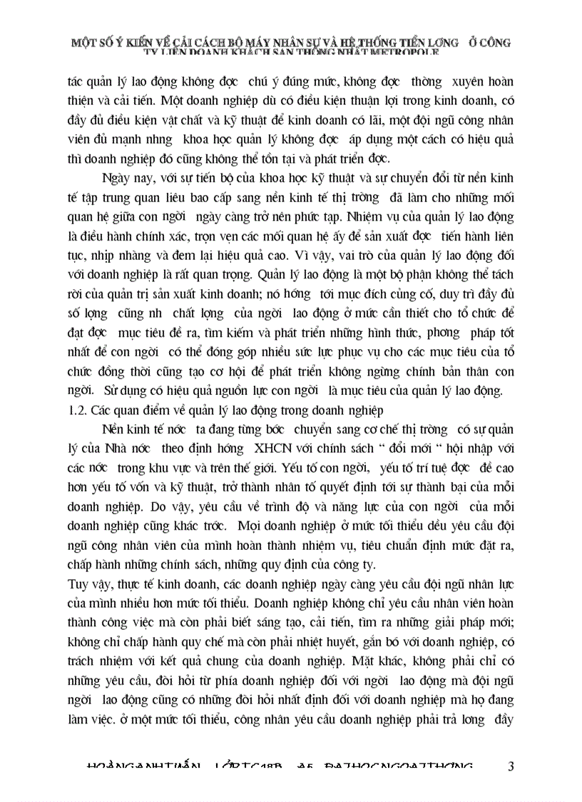image for page Một số vấn đề về cải cách hệ thống quản lý nhân sự và hệ thống tiền lương trong các nhà hàng và khách sạn