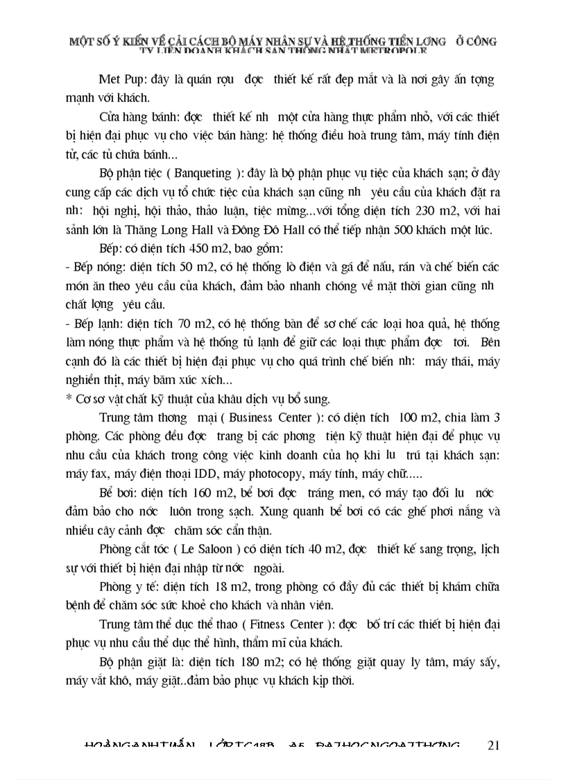 image for page Một số vấn đề về cải cách hệ thống quản lý nhân sự và hệ thống tiền lương trong các nhà hàng và khách sạn 1