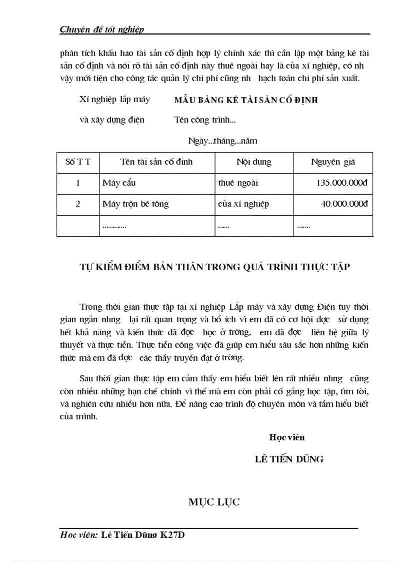 image for page Kế toán tập hợp chi phí sản xuất và tính giá thành sản phẩm trong quá trình thực tập của Xí nghiệp lắp máy và xây dựng điện