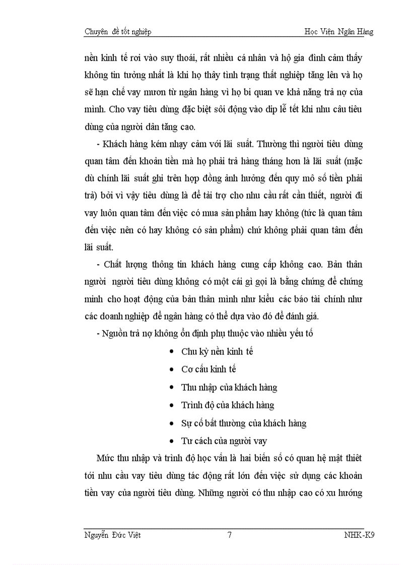 image for page Cho vay tiêu dùng tại chi nhánh Ngân Hàng Đầu tư và Phát triển Bắc Hà Nội thực trạng và giải pháp mở rộng nâng cao hiệu quả 1