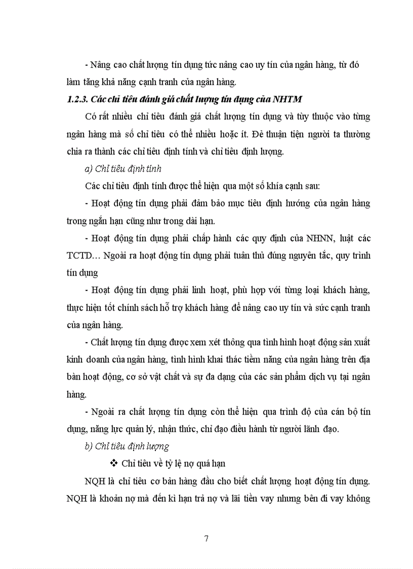 image for page Giải pháp nâng cao chất lượng tín dụng tại chi nhánh NHCT Ba Đình