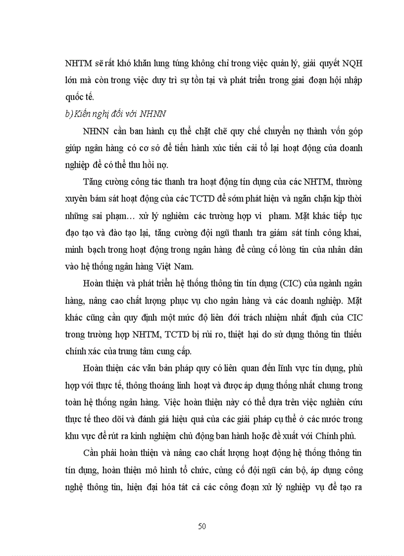 image for page Giải pháp nâng cao chất lượng tín dụng tại chi nhánh NHCT Ba Đình