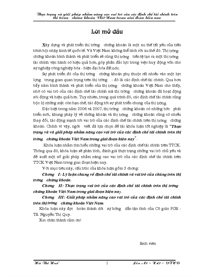 image for page Thực trạng và và giải pháp nhằm nâng cao vai trò của các định chế tài chính trên thị trường chứng khoán Việt Nam trong giai đoạn hiện nay