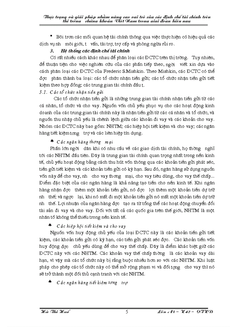 image for page Thực trạng và và giải pháp nhằm nâng cao vai trò của các định chế tài chính trên thị trường chứng khoán Việt Nam trong giai đoạn hiện nay