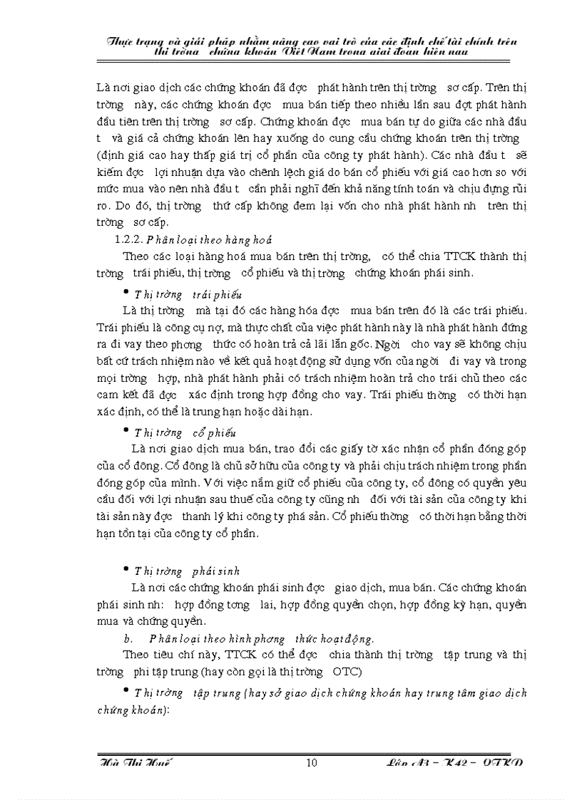 image for page Thực trạng và và giải pháp nhằm nâng cao vai trò của các định chế tài chính trên thị trường chứng khoán Việt Nam trong giai đoạn hiện nay