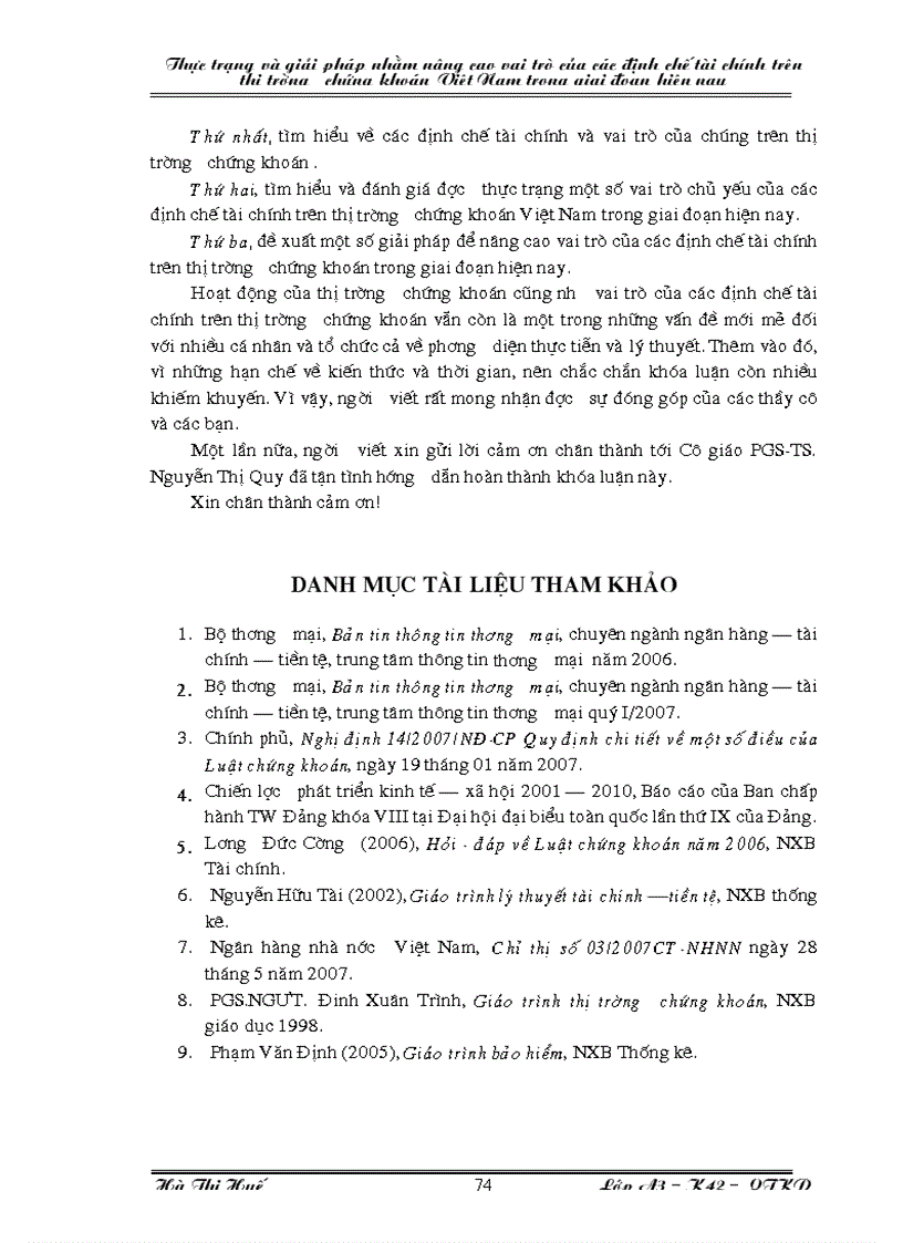 image for page Thực trạng và và giải pháp nhằm nâng cao vai trò của các định chế tài chính trên thị trường chứng khoán Việt Nam trong giai đoạn hiện nay