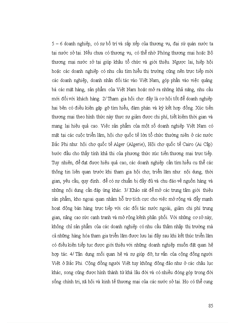 image for page Thực trạng quan hệ hợp tác thương mại giữa việt nam và các quốc gia bắc phi những năm gần đây