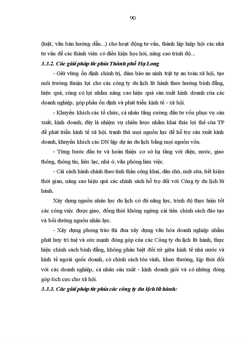 image for page Văn hóa doanh nghiệp trong các công ty du lịch lữ hành ở Hạ Long