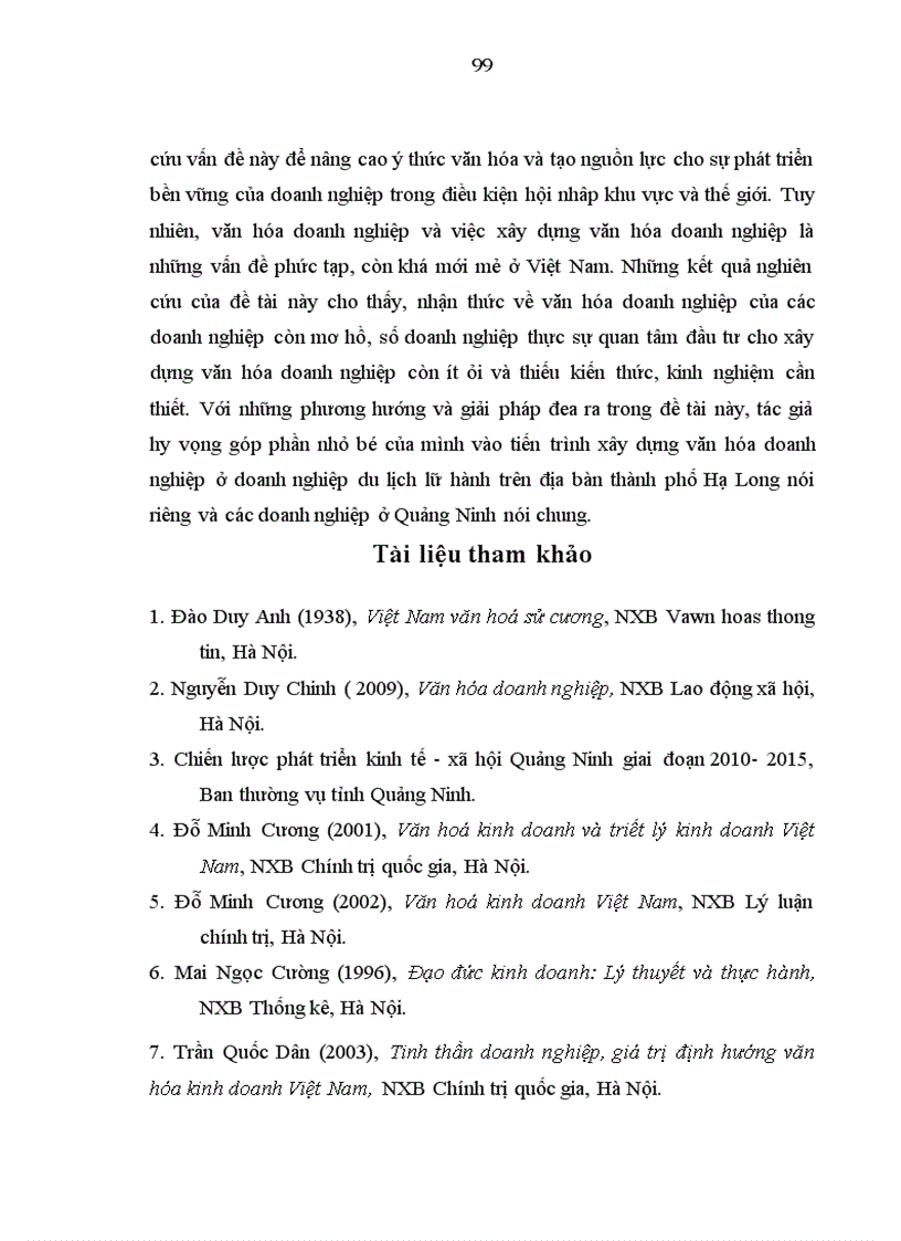 image for page Văn hóa doanh nghiệp trong các công ty du lịch lữ hành ở Hạ Long