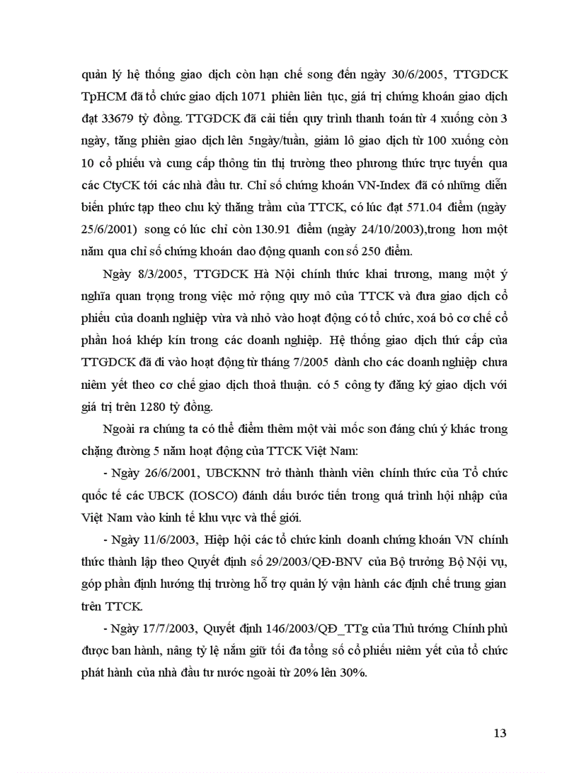 image for page Sự phát triển của thị trường chứng khoán của việt nam ảnh hưởng của nó tới tăng trưởng kinh tế