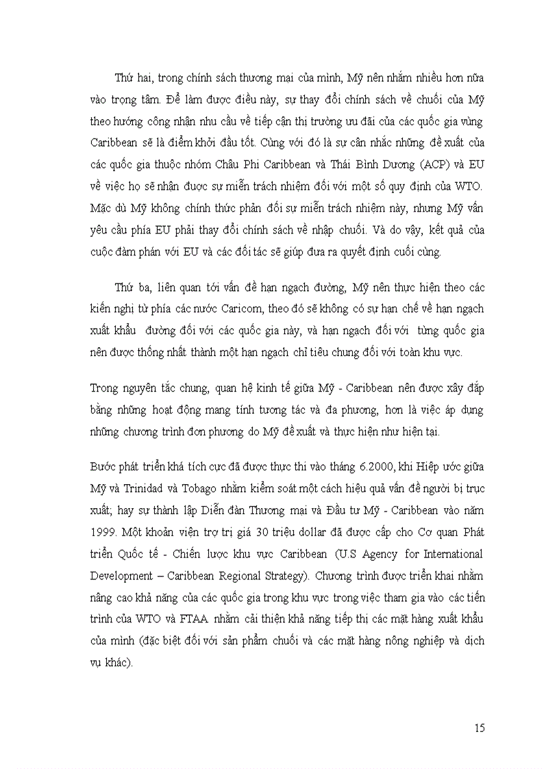 image for page Sự hợp tác và Sáng kiến Khu vực lòng chảo Carribean CBI