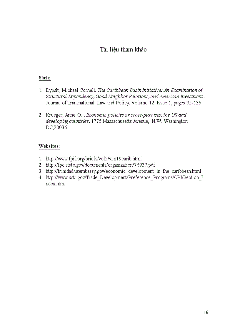 image for page Sự hợp tác và Sáng kiến Khu vực lòng chảo Carribean CBI