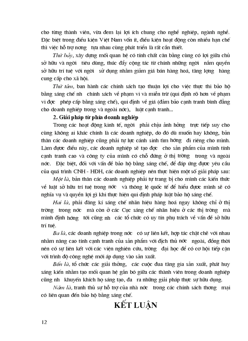 image for page Hiệp định về các khía cạnh liên quan đến thương mại của quyền sở hữu trí tuệ của WTO và vấn đề bảo hộ bằng sáng chế