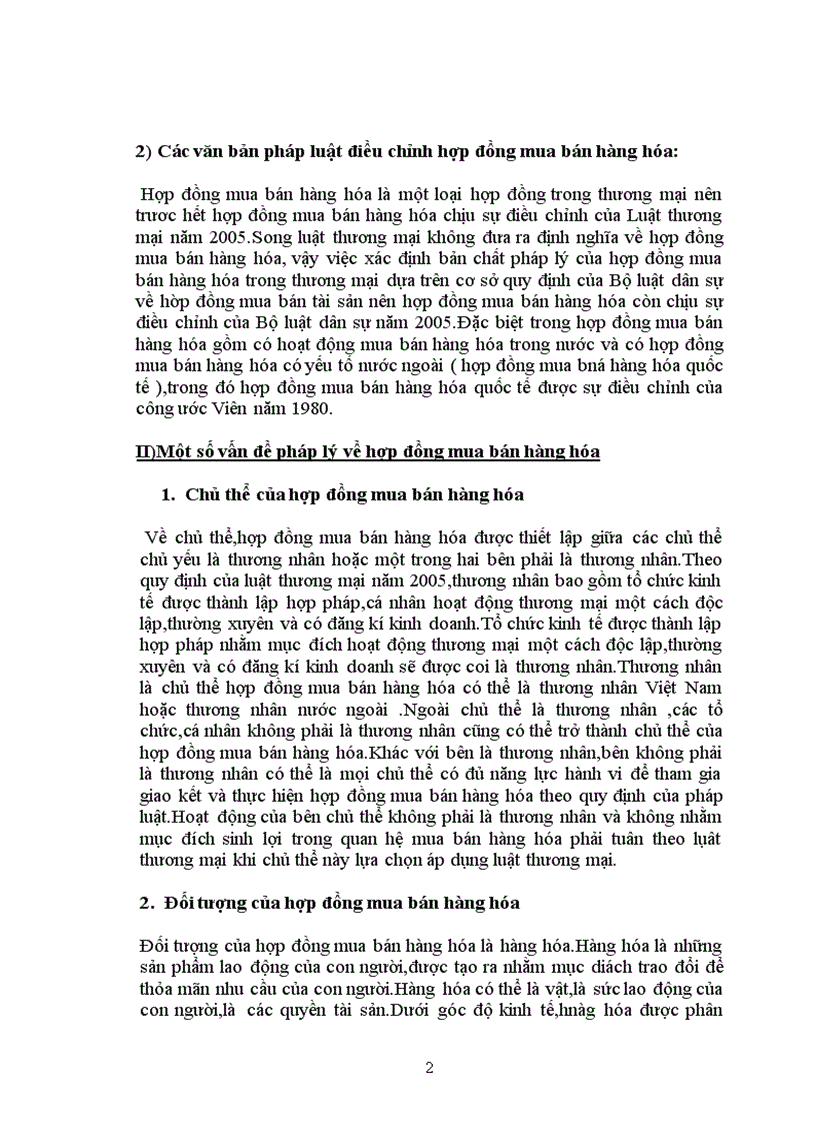 image for page Vấn đề pháp lý về hợp đồng mua bán hàng hóa