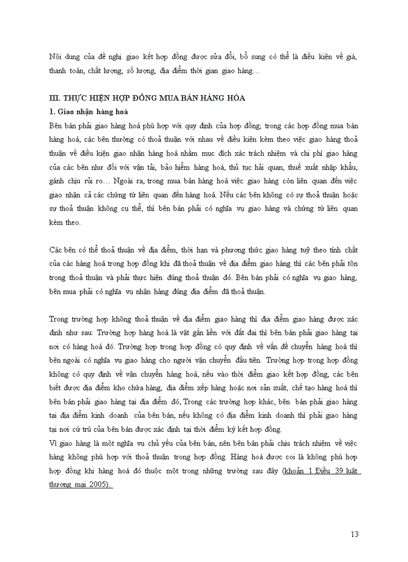 image for page Vấn đề pháp lý về hợp đồng mua bán hàng hóa 1