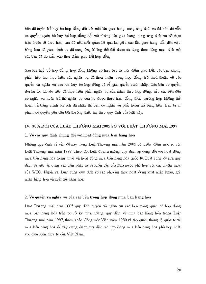 image for page Vấn đề pháp lý về hợp đồng mua bán hàng hóa 1