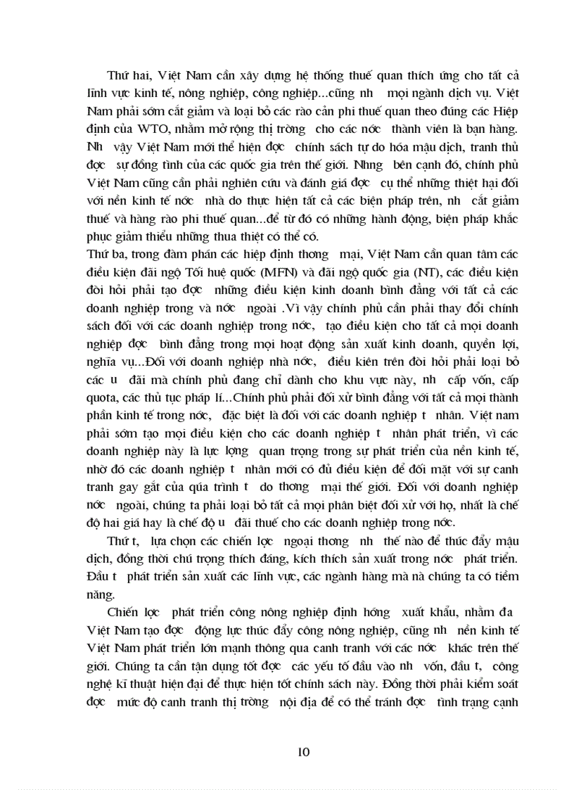 image for page Những nguyên tắc cơ bản của hệ thống thương mại của WTO và những thách thức đối với Việt Nam