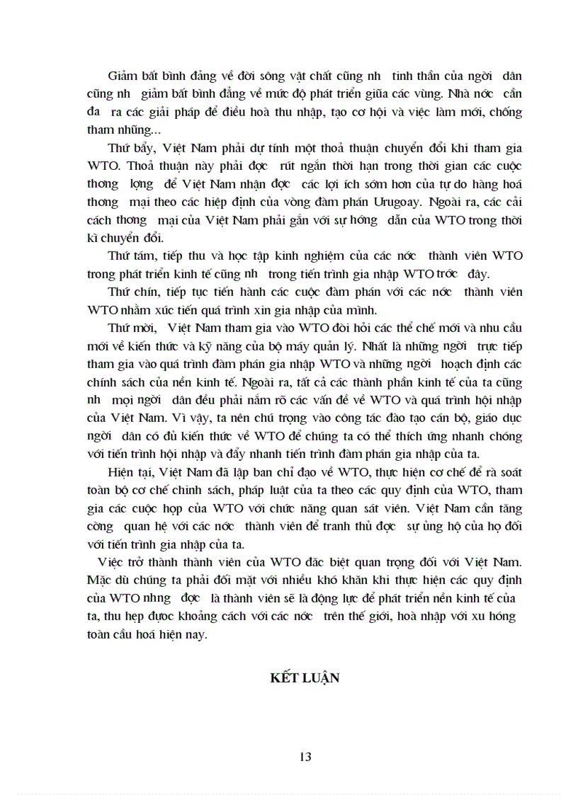 image for page Những nguyên tắc cơ bản của hệ thống thương mại của WTO và những thách thức đối với Việt Nam