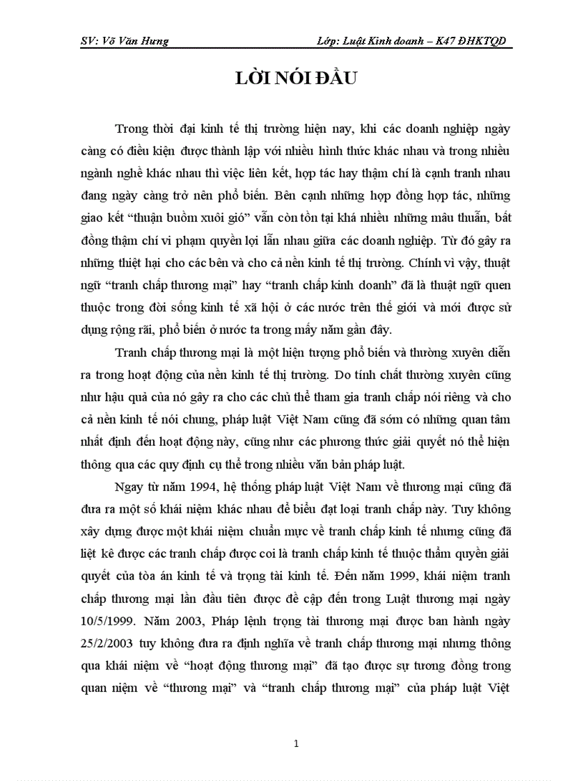 image for page Thực trạng việc áp dụng hình thức trọng tài thương mại trong việc giải quyết các tranh chấp thương mại ở Việt Nam