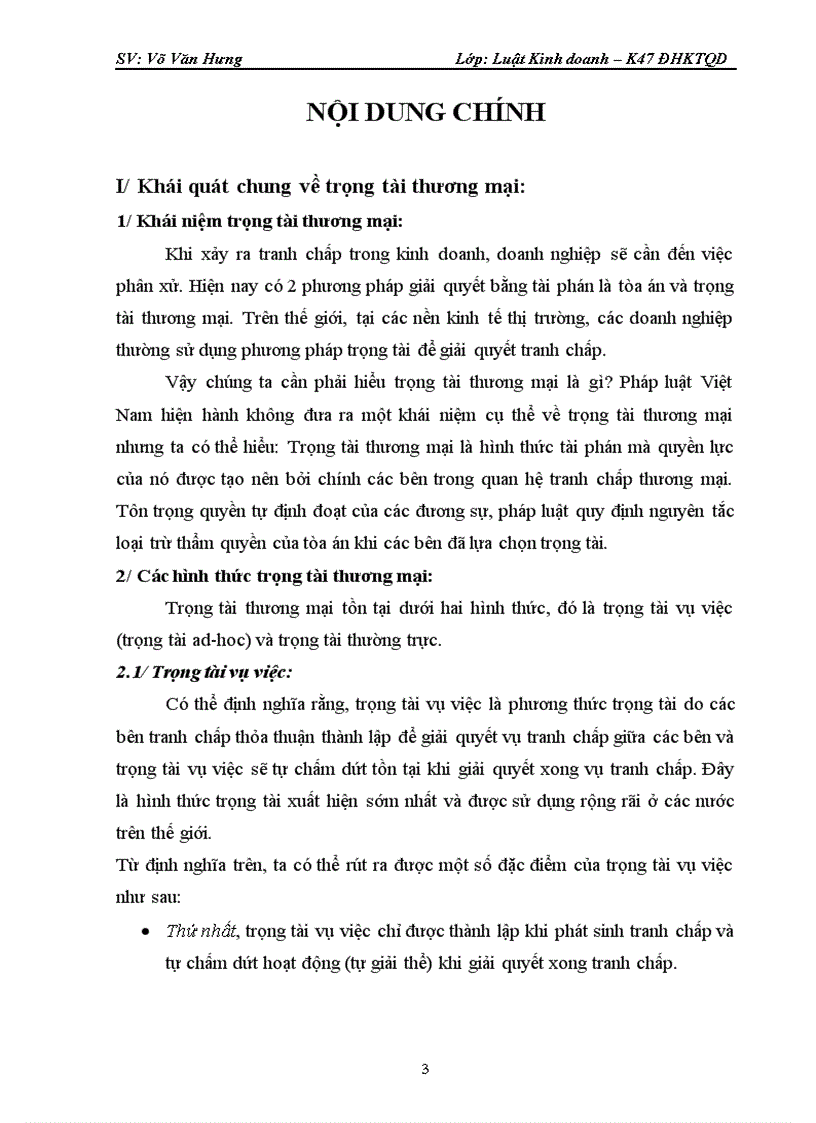 image for page Thực trạng việc áp dụng hình thức trọng tài thương mại trong việc giải quyết các tranh chấp thương mại ở Việt Nam