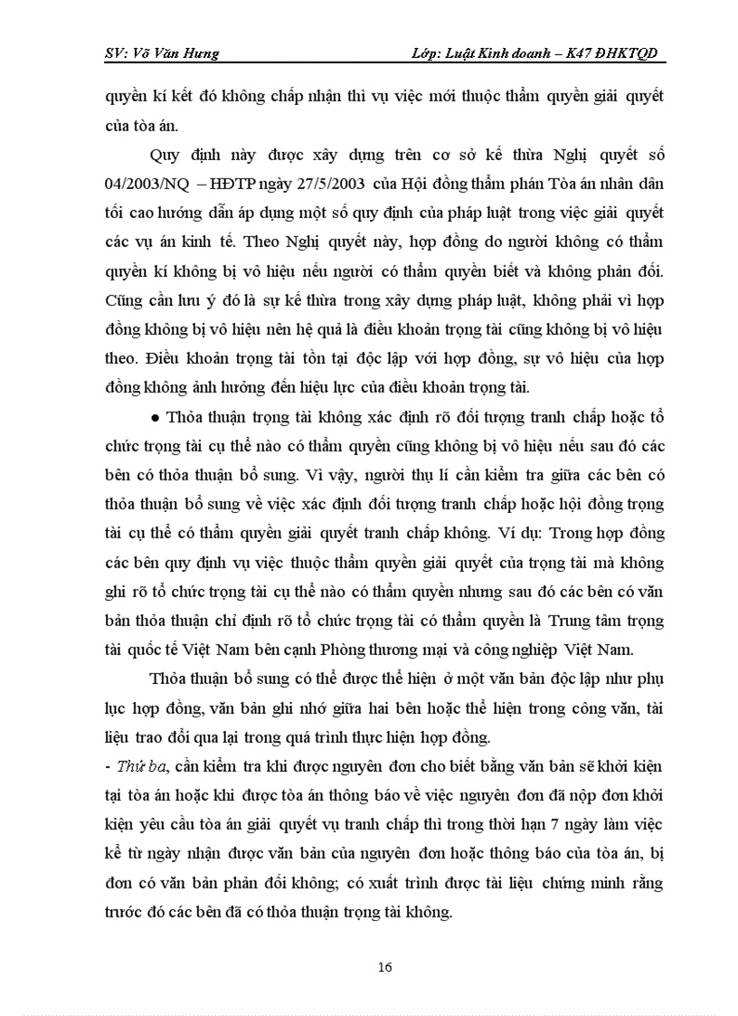 image for page Thực trạng việc áp dụng hình thức trọng tài thương mại trong việc giải quyết các tranh chấp thương mại ở Việt Nam