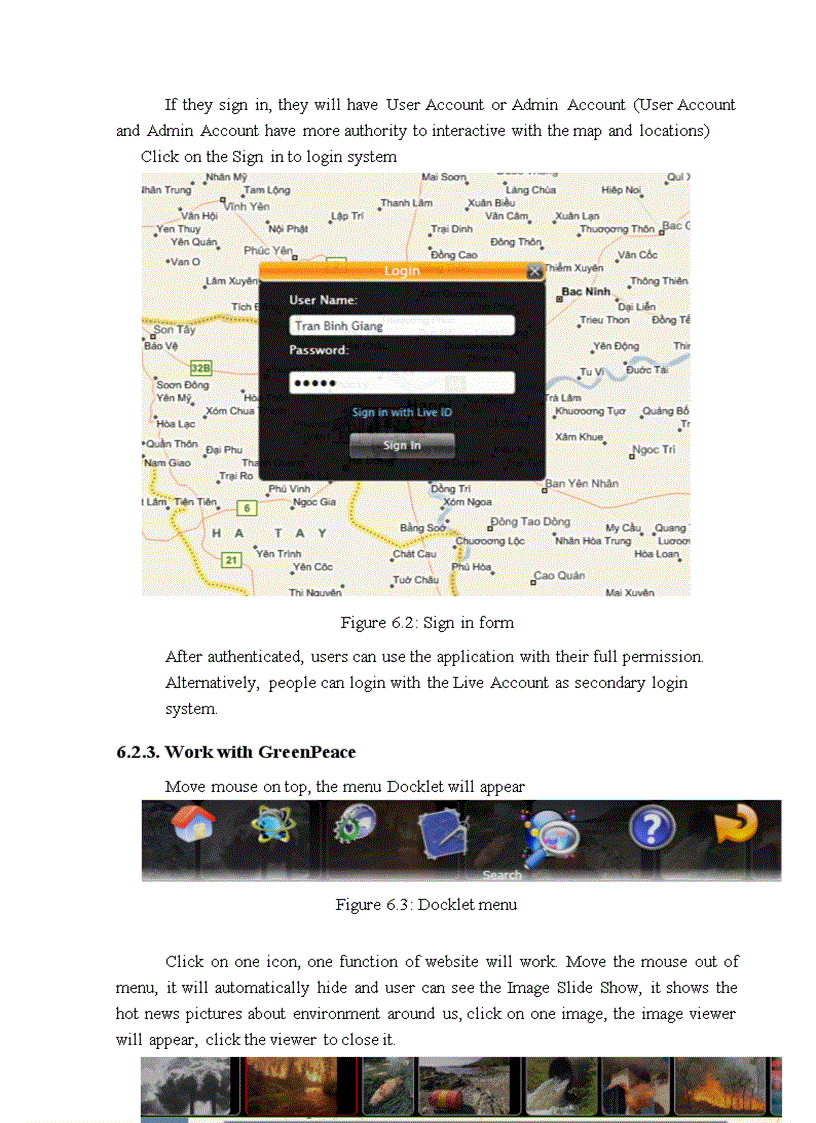 image for page AWeb based system for notifying environment violation 1