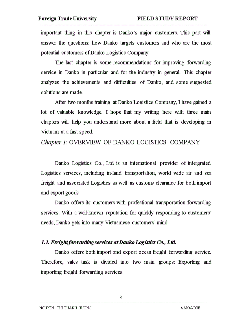 image for page Recommendations for improving danko services