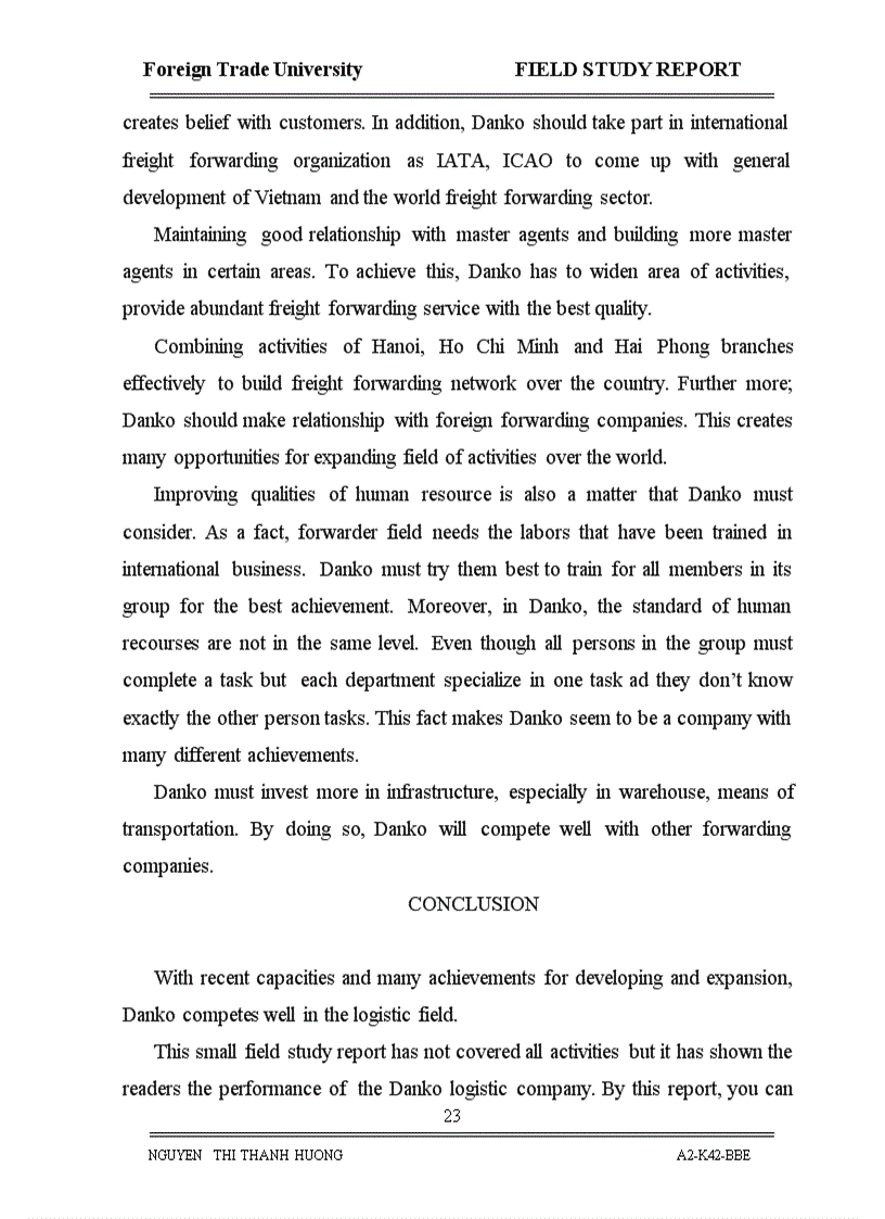 image for page Recommendations for improving danko services