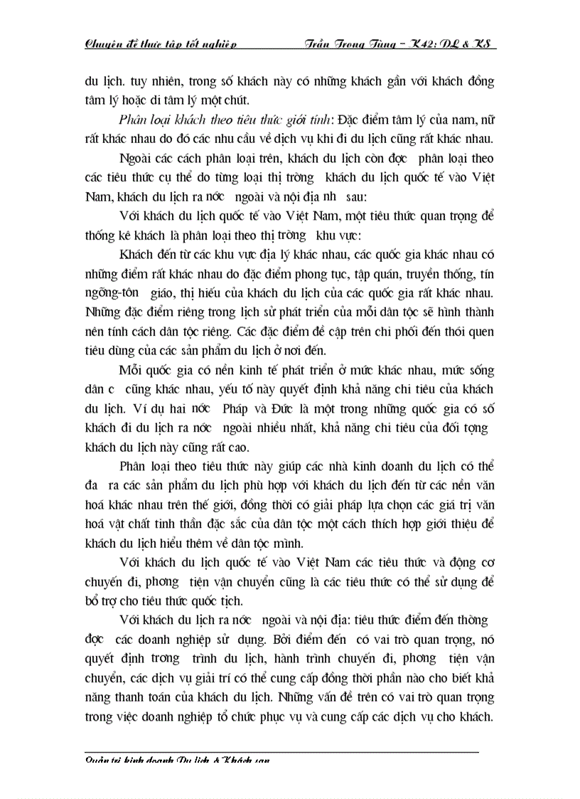image for page Đặc điểm nguồn khách và các giải pháp thu hút khách của Công ty Du Lịch và Dịch vụ Hà Nội HANOI TOSERCO 1