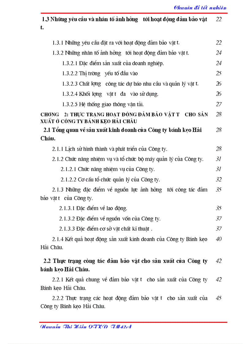 image for page Hoàn thiện hoạt động đảm bảo vật tư cho sản xuất của Công ty bánh kẹo Hải Châu