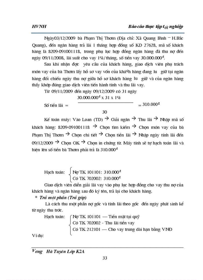 image for page Báo cáo thực tập tại NHNo PTNT huyện Bắc Quang tỉnh Hà Giang 1