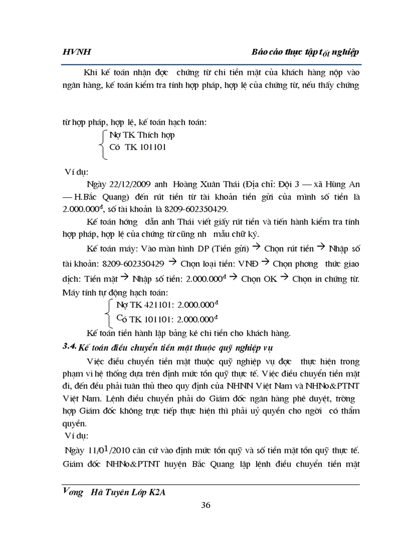 image for page Báo cáo thực tập tại NHNo PTNT huyện Bắc Quang tỉnh Hà Giang 1