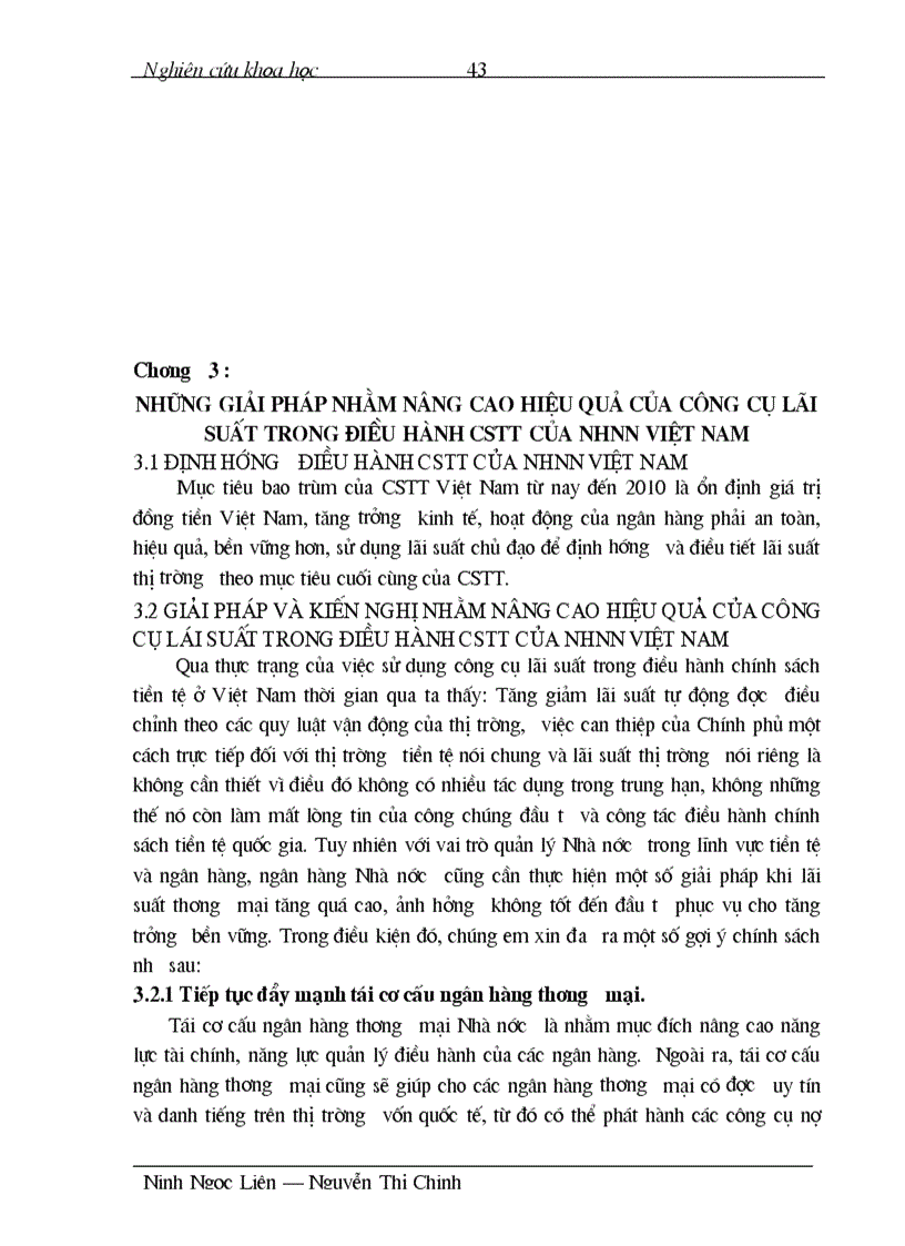 image for page Hiệu quả của công cụ lãi suất trong điều hành CSTT của NHNN Việt Nam 1